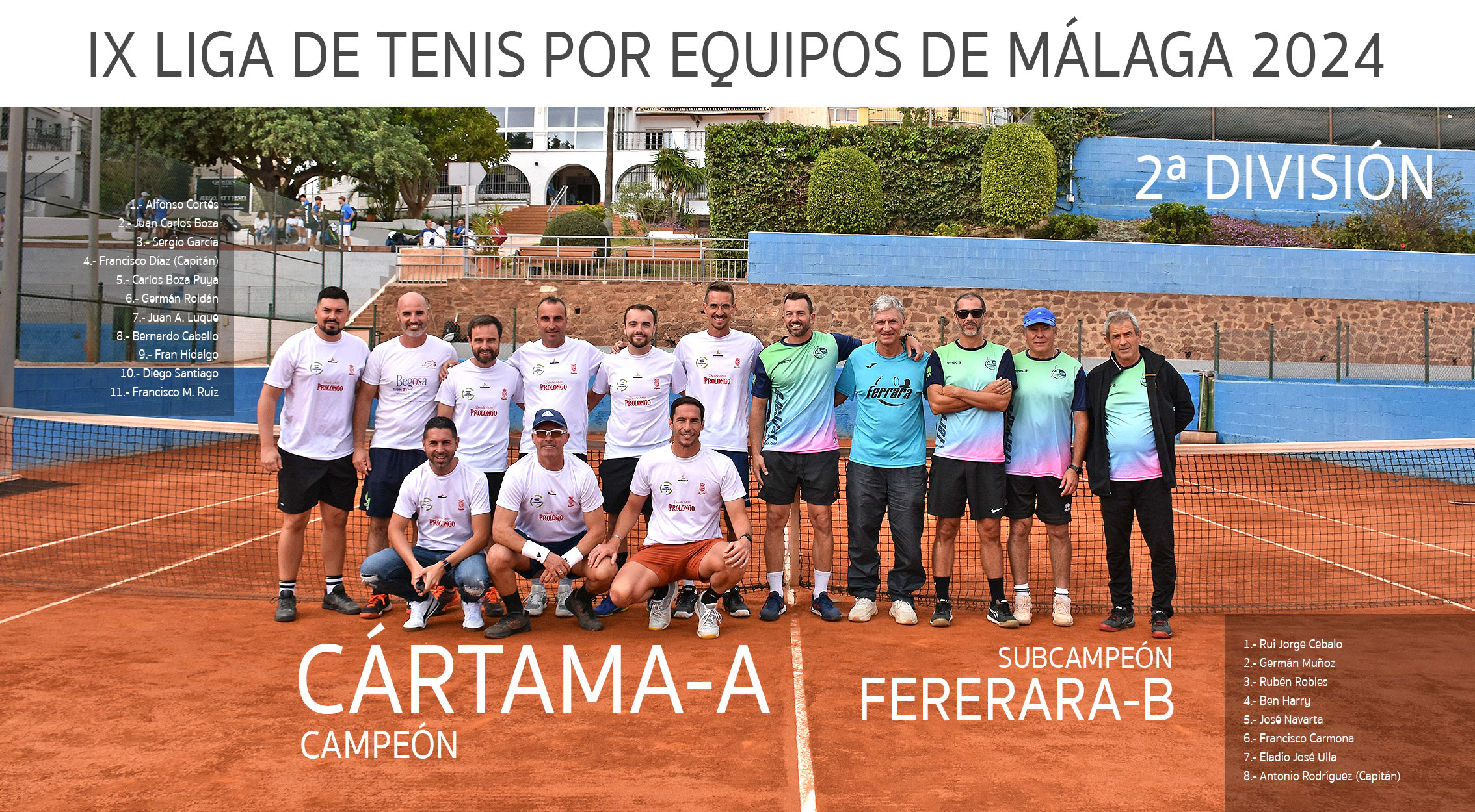 liga tenis equipos