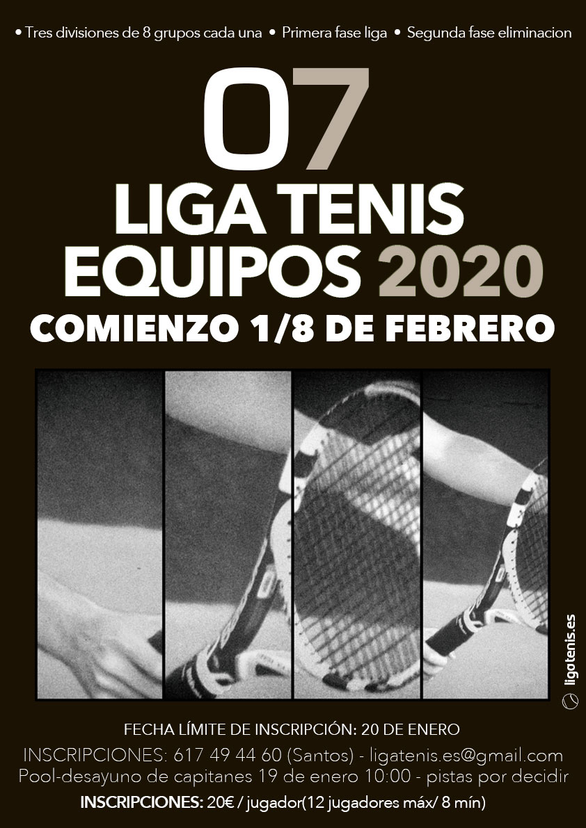 Liga tenis Málaga Equipos