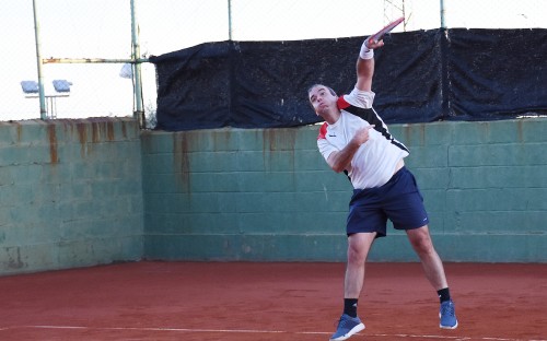 Jugador 3 equipo Nacualinos - Liga por equipos de tenis de Málaga
